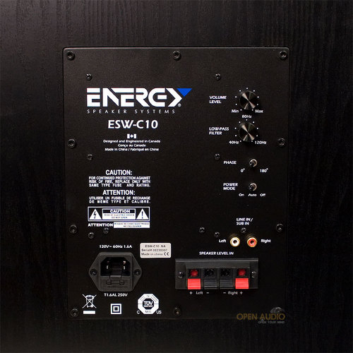 ENERGY(에너지) ESW-C10 서브우퍼 / 전시품