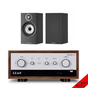LEAK Stereo 130 월넛 + B&amp;W 607 S2 블랙